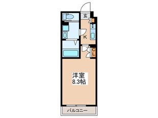 ﾌﾞﾗｲｽﾞ高井戸DUEの物件間取画像